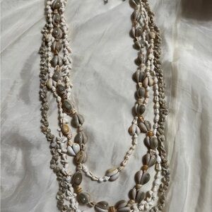 Elegant Shell Beaded Necklace